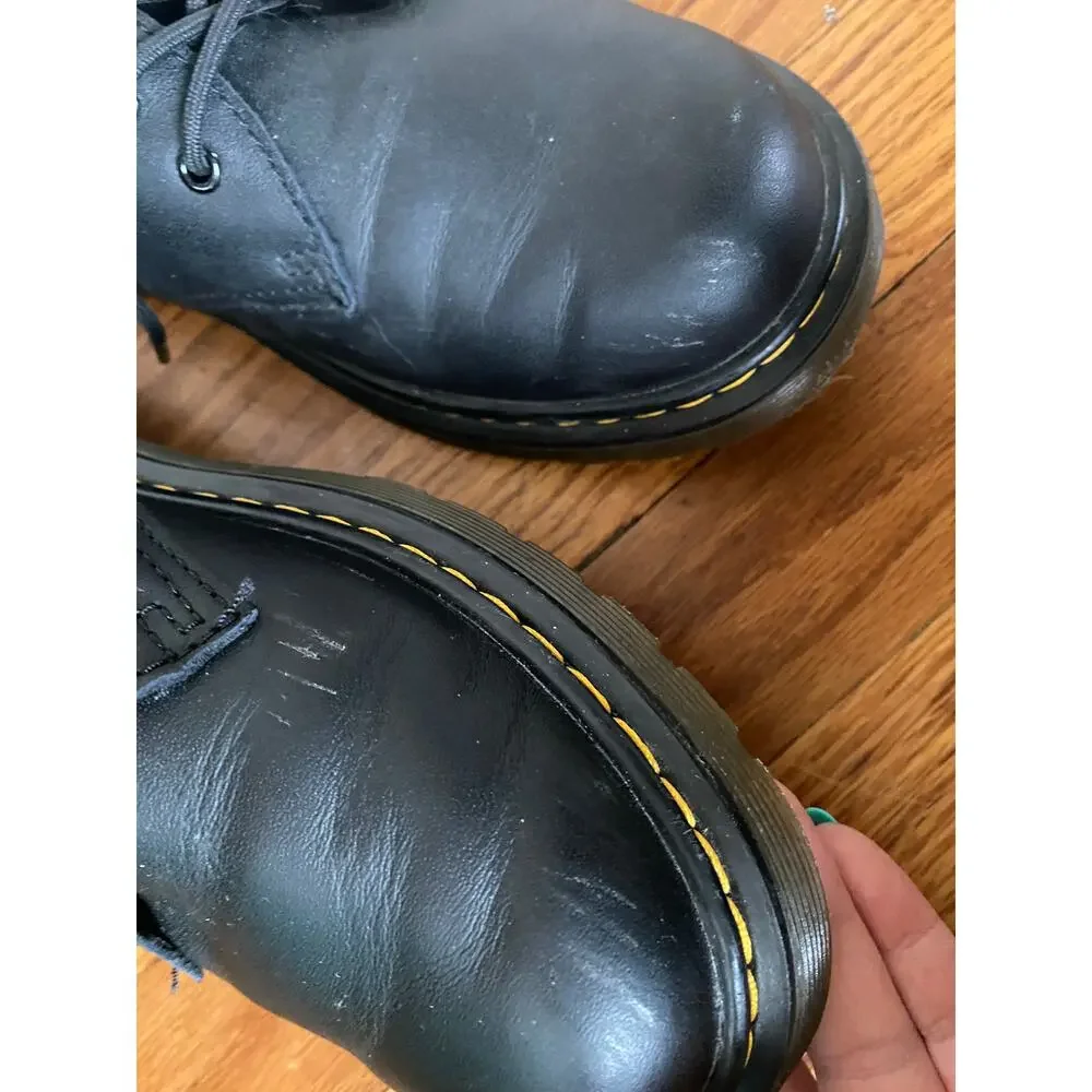 Doc Dr. Martens 1461 Oxford Black Lace Up Women’s 7/ Mens 6 EU 38